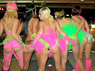 Supah Cute gorgeous bestfriends shares one giant guy meat after doing some knocker displaying for a boy