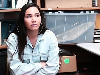 Busty teenage delinquent