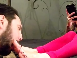 Sammie Spades Femdom Humiliation And Foot fetish