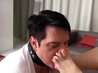 princess Nicole teach her sole slave bobby