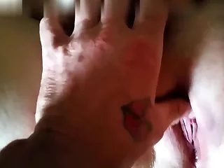 Busty Nymph Finger-tickling In Close