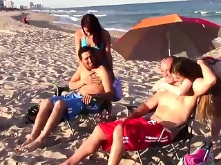 Big tit blond teenage web cam Beach Bait And Switch