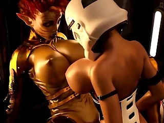 Affect3D - Star Whores 3D Hermaphroditism Animation