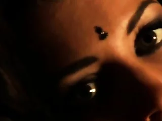 Nice Black-haired Dance Gracefully While Trying To Seduce