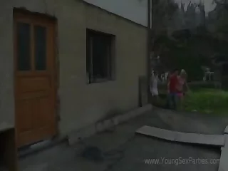 Teenagers soiree and nail